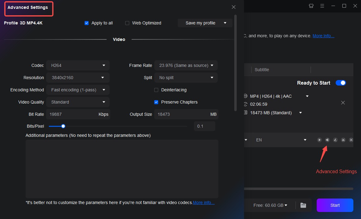Customize your video in dvdfab 13